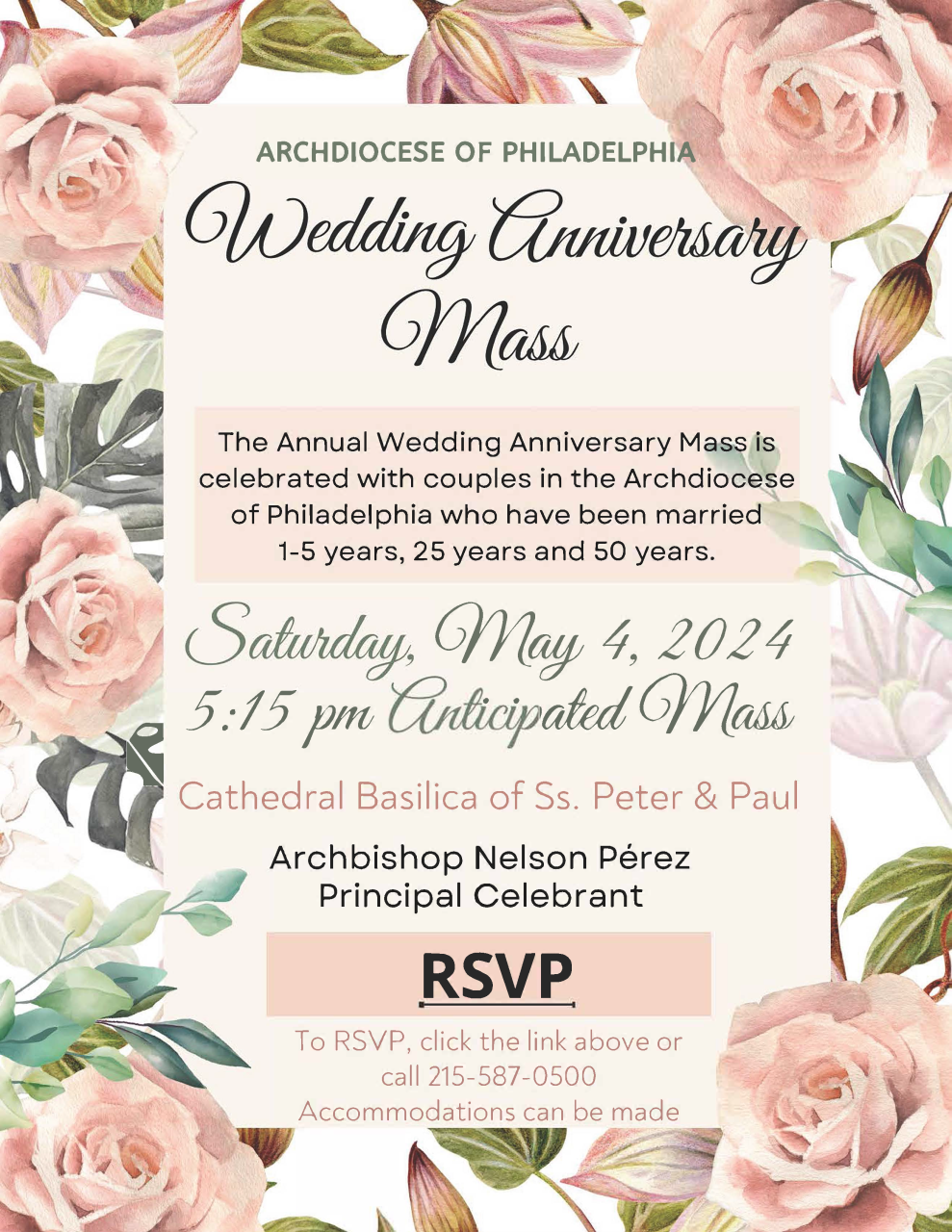 Archdiocesan Wedding Anniversary Mass – The Cathedral Basilica of ...